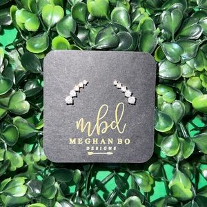 Megan Bo Designs diamond earring climbers